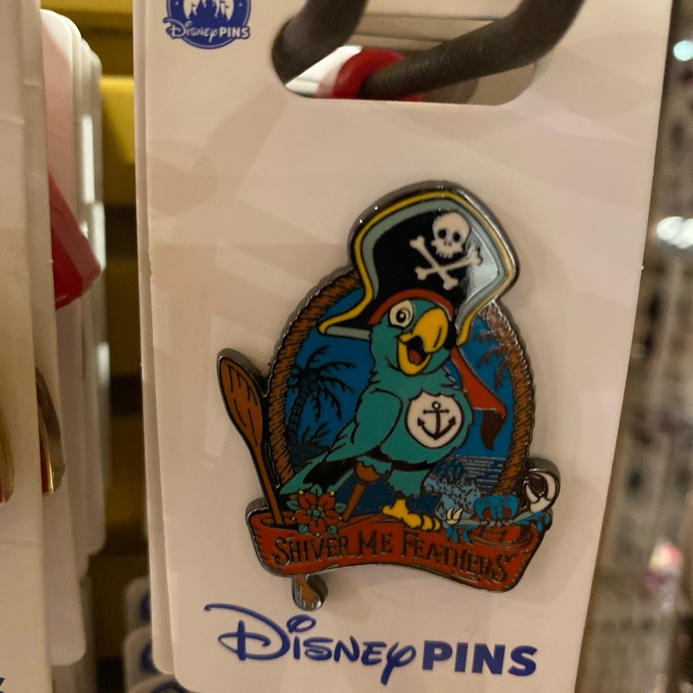 Pirates of the Caribbean Parrot Pin